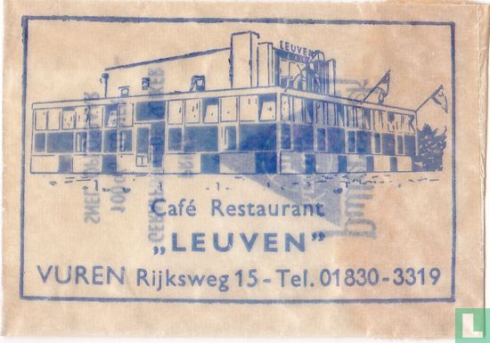 Café Restaurant "Leuven"  - Image 1