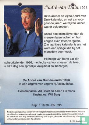 Andre van Duin scheurkalender 1996 - Image 2