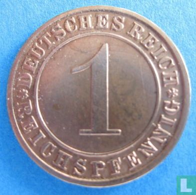 Deutsches Reich 1 Reichspfennig 1924 (J) - Bild 2