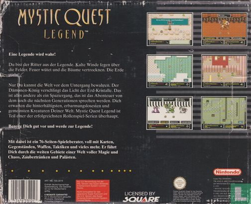 Mystic Quest Legend (big box) - Image 2