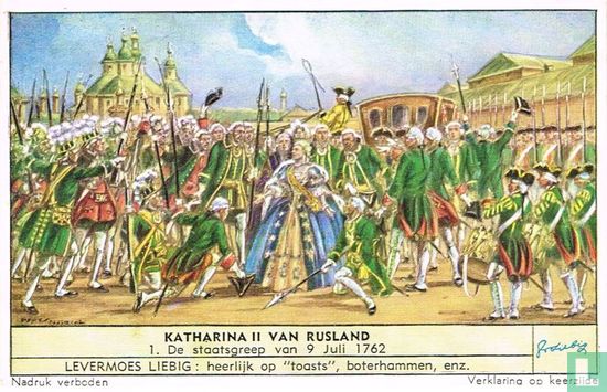 De staatsgreep van 9 Juli 1762
