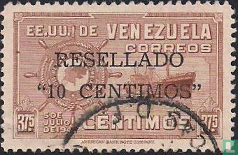 Overprint RESELLADO and new value