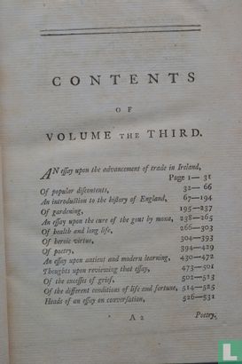 The Works of Sir William Temple, Bart. Volume the Third. - Image 2