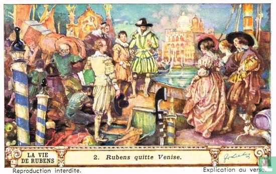 Rubens quitte Venise