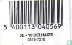 Barcode 5E - 10 Delhaize - Image 1