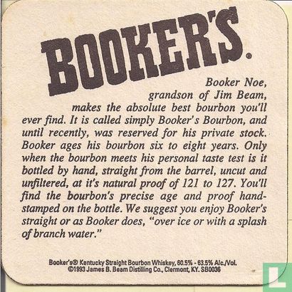 Booker's / Baker's - Afbeelding 1