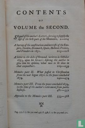 The Works of Sir William Temple, Bart. Volume the Second - Image 2