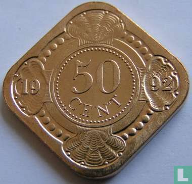 Netherlands Antilles 50 cent 1992 - Image 1