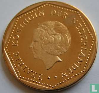 Niederländische Antillen 2½ Gulden 1991 - Bild 2