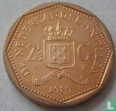 Niederländische Antillen 2½ Gulden 1989 - Bild 1
