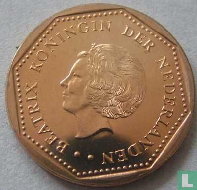 Niederländische Antillen 2½ Gulden 1989 - Bild 2
