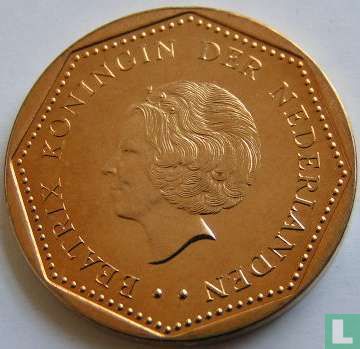 Niederländische Antillen 2½ Gulden 1992 - Bild 2