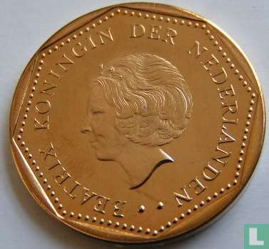 Niederländische Antillen 2½ Gulden 1996 - Bild 2