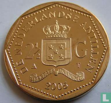 Niederländische Antillen 2½ Gulden 2005 - Bild 1