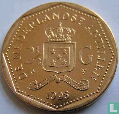 Antilles néerlandaises 2½ gulden 1993 - Image 1