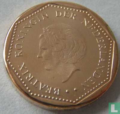 Niederländische Antillen 5 Gulden 2001 - Bild 2