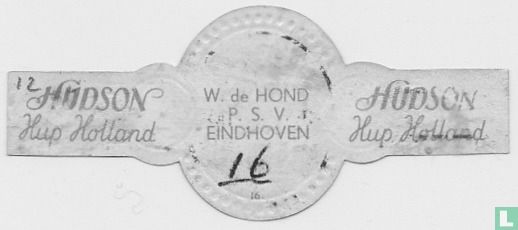 W. de Hond - P.S.V. - Eindhoven - Image 2