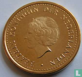 Niederländische Antillen 1 Gulden 1996 - Bild 2