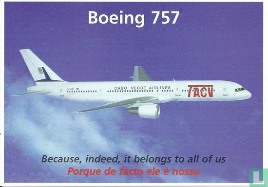 TACV - Cabo Verde Airlines / Boeing 757