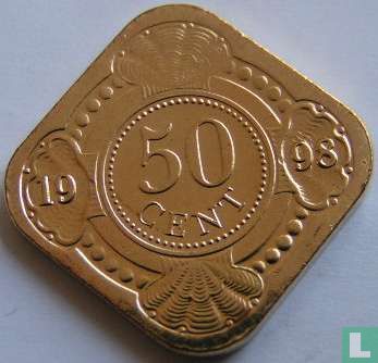 Netherlands Antilles 50 cent 1998 - Image 1