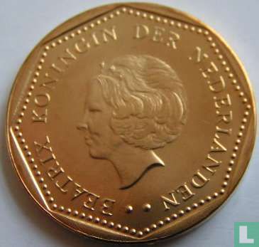 Niederländische Antillen 2½ Gulden 2000 - Bild 2