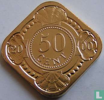 Nederlandse Antillen 50 cent 2000 - Afbeelding 1