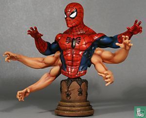 Spiderman 6 Arm-Büste