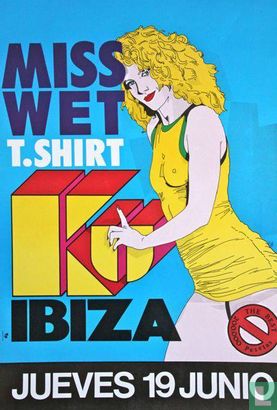 860619 Ku Ibiza Miss Wet T.Shirt