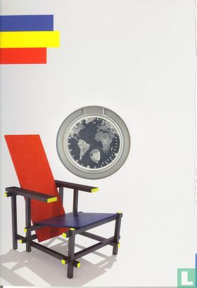 Netherlands 5 euro 2013 (PROOF - folder) "Rietveld Schröder House" - Image 2