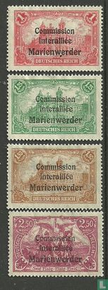 Monuments Berlin, with overprint