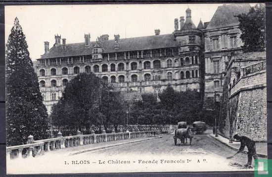 Blois, Château, Façade François 1er