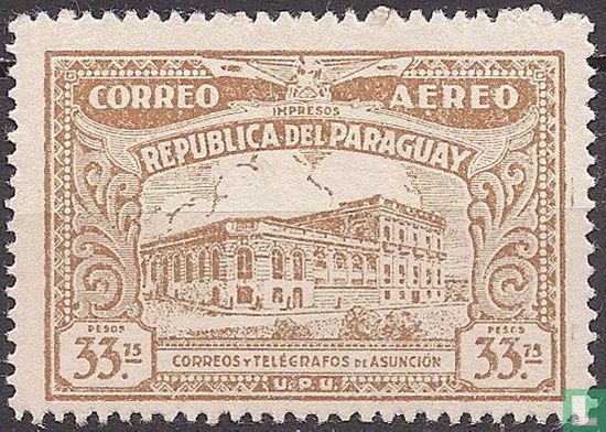 Post- en telegraafkantoor Asunción