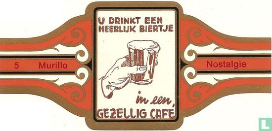 You drink a delicious beer in a cosy café - Image 1