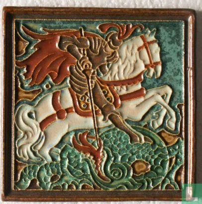 Sint Joris en de draak groene draak