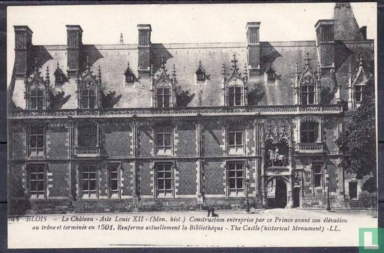Blois, Le Château, Aile Louis XII