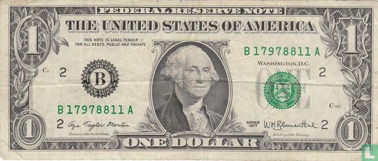 Vereinigte Staaten 1 Dollar 1977 B - Bild 1