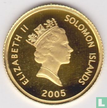 Îles Salomon 10 dollars 2005 (BE) "25th anniversary Death of John Lennon" - Image 1