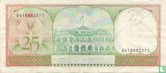 Suriname 25 Gulden 1982 - Afbeelding 2