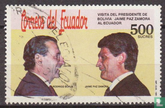 Bezoek president van Bolivia - Afbeelding 1