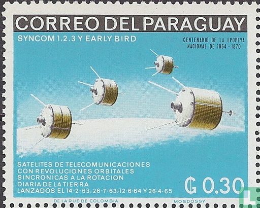 Syncom satellites and Early Bird