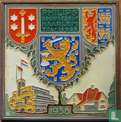 Philips Bouwbedrijf Haarlem tel: 16902  1938
