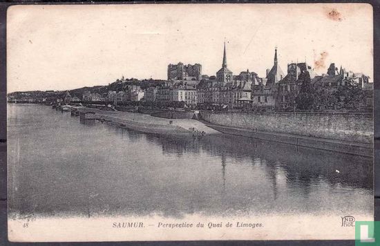 Saumur, Perspective du Quai de Limoges