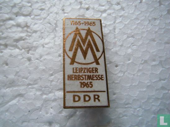 1165-1965 Leipziger Herbstmesse 1965 DDR [weiß]
