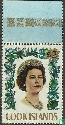 Koningin Elizabeth II en bloemen