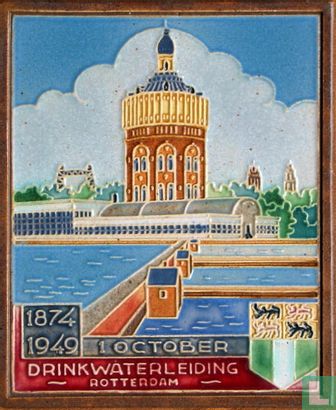 Drinkwaterleiding Rotterdam  1874- 1 October -1949 