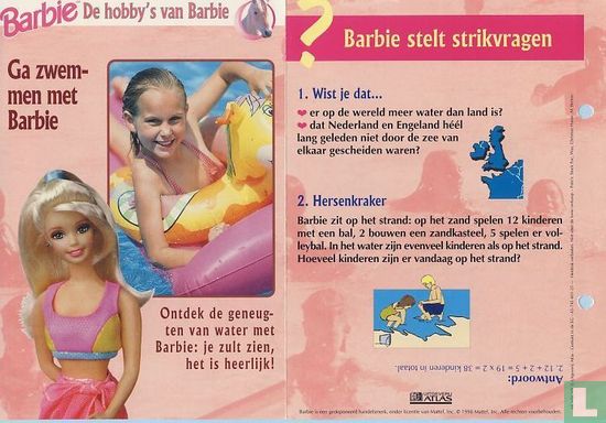Ga zwemmen met Barbie - Afbeelding 1