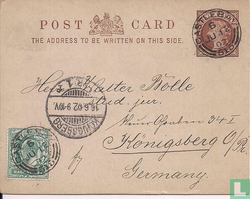 Carte postale de la Reine Victoria - Image 1