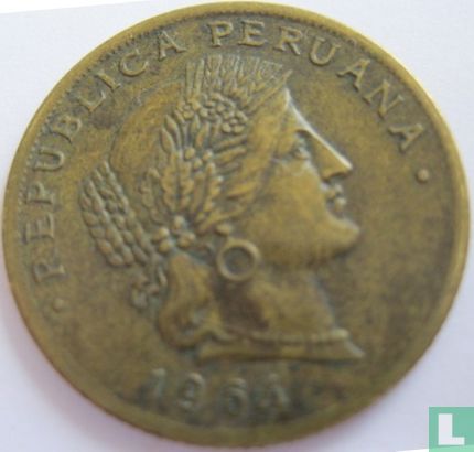 Peru 20 centavos 1964 - Image 1