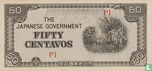 Filipijnen 50 Centavos 1942 - Afbeelding 1