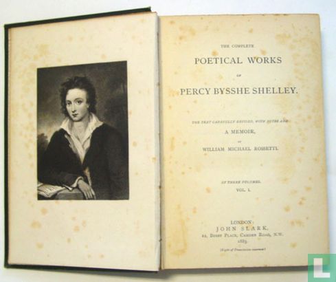 The complete poetical works of Percy Bysshe Shelley I - Bild 3